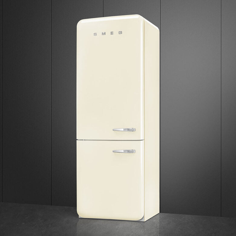 Smeg FAB38LCR6 frigorifero con congelatore Libera installazione 481 L Crema Made in Italy
