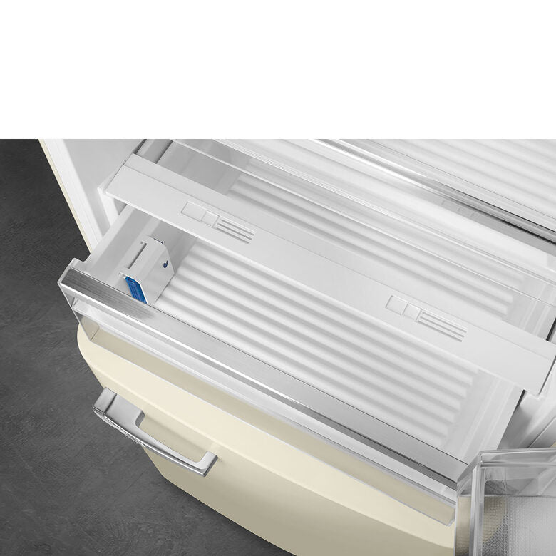 Smeg FAB38RCR5 frigorifero con congelatore Libera installazione 481 L E Crema