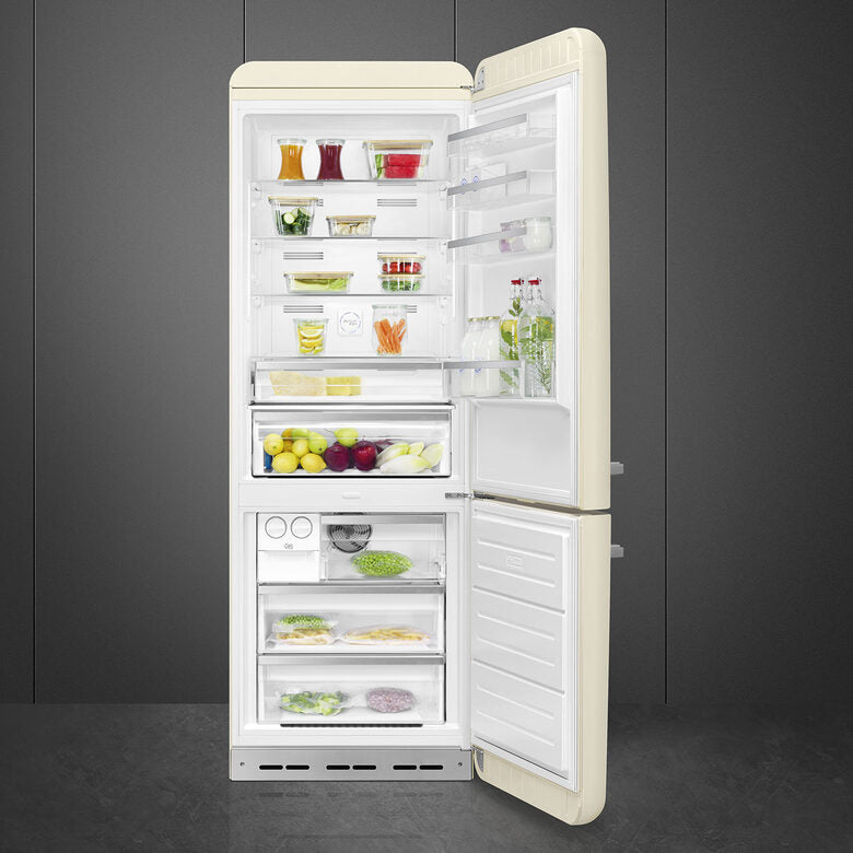 Smeg FAB38RCR5 frigorifero con congelatore Libera installazione 481 L E Crema
