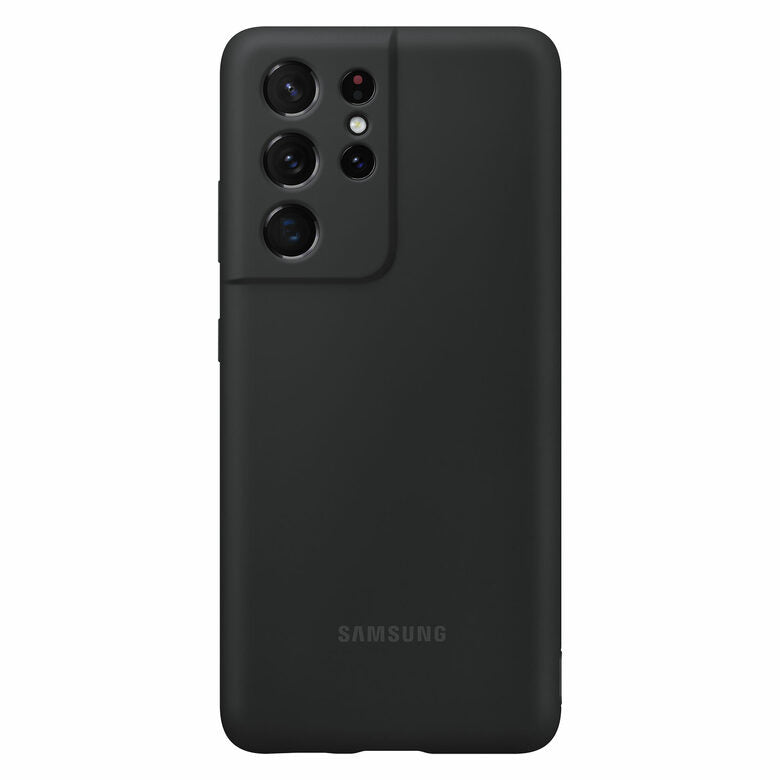 Samsung Cover in silicone per Galaxy S21 Ultra 5G (2021), Black