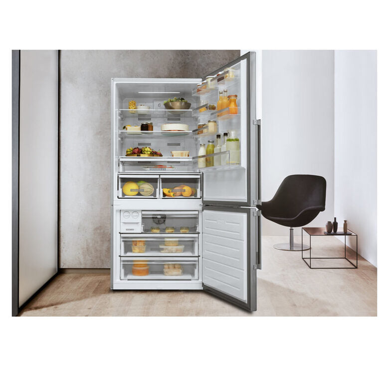 Whirlpool W84BE 72 X 2 frigorifero con congelatore Libera installazione 558 L E Acciaio inossidabile