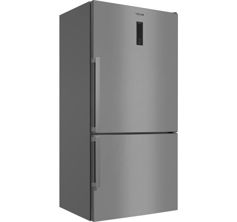 Whirlpool W84BE 72 X 2 frigorifero con congelatore Libera installazione 558 L E Acciaio inossidabile