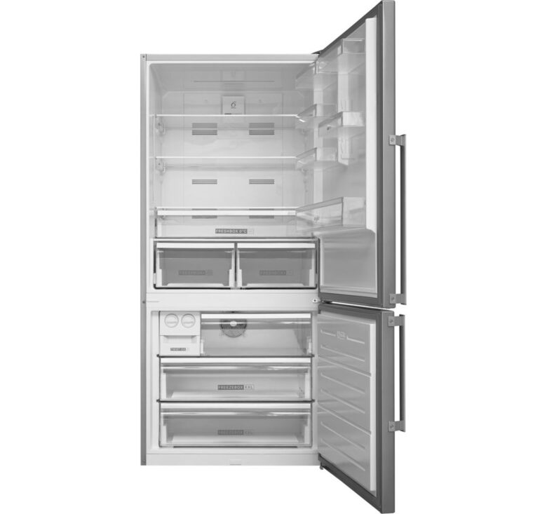 Whirlpool W84BE 72 X 2 frigorifero con congelatore Libera installazione 558 L E Acciaio inossidabile