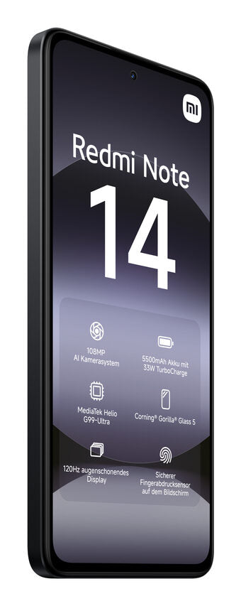 Xiaomi Redmi Note 14 16,9 cm (6.67") Dual SIM ibrida 4G USB tipo-C 6 GB 128 GB 5500 mAh Nero