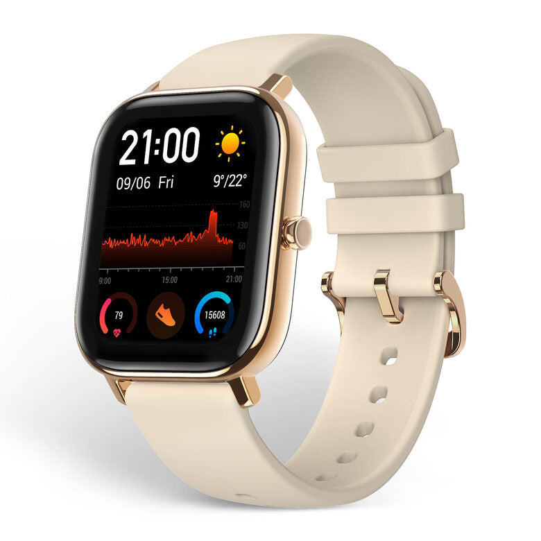 Amazfit GTS 2 4,19 cm (1.65") 43 mm AMOLED Oro GPS (satellitare)
