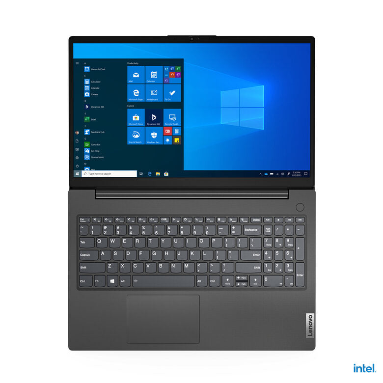 Lenovo V15 G2 IJL Intel® Celeron® N N4500 Computer portatile 39,6 cm (15.6") Full HD 8 GB DDR4-SDRAM 256 GB SSD Wi-Fi 5 (802.11ac) Windows 11 Home Italiano Nero