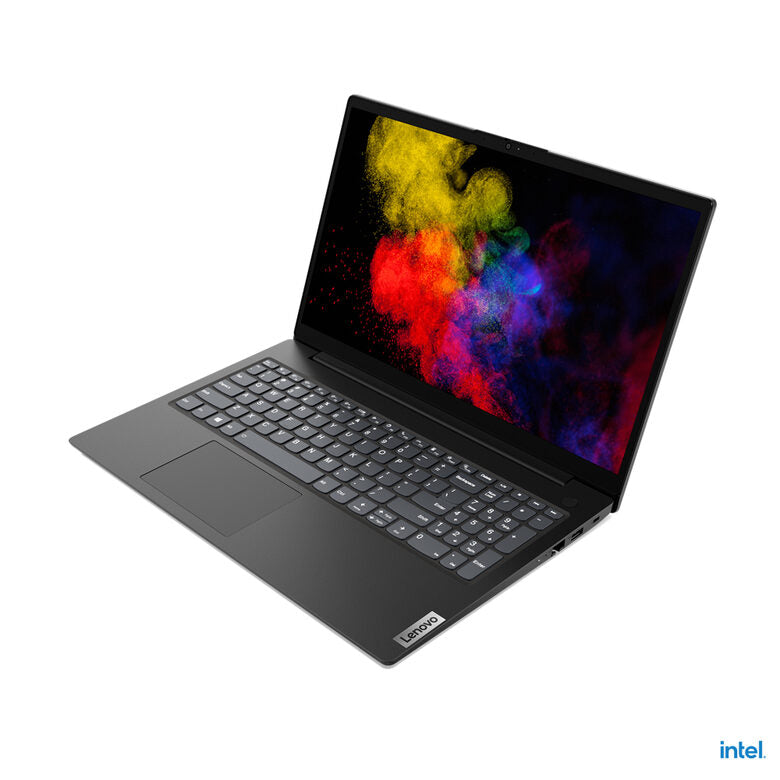 Lenovo V15 G2 IJL Intel® Celeron® N N4500 Computer portatile 39,6 cm (15.6") Full HD 8 GB DDR4-SDRAM 256 GB SSD Wi-Fi 5 (802.11ac) Windows 11 Home Italiano Nero