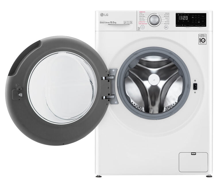 LG F4WV310S4E Lavatrice Intelligente AIDD 10,5kg Vapore 1400 Giri/min Carica frontale Classe B