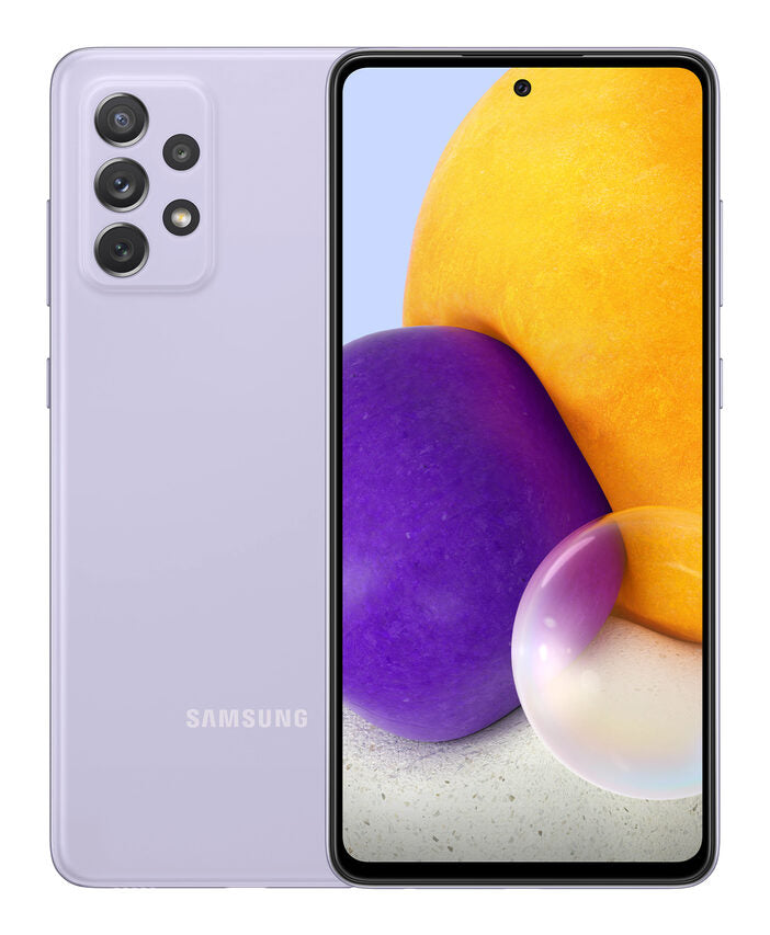 Samsung Galaxy A72 4G A72 128 GB Display 6.7” FHD+ Super AMOLED Awesome Violet