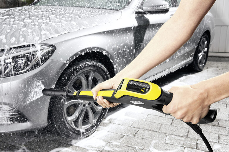 Kärcher K 4 PREMIUM POWER CONTROL idropulitrice Verticale Elettrico 420 l/h Nero, Giallo