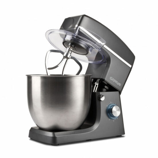 G3 Ferrari Pastaio 10&Lode Sbattitore con base 1500 W Grigio, Acciaio inossidabile