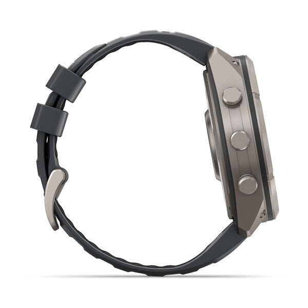 Garmin fēnix 9 Pro 3,56 cm (1.4") AMOLED 47 mm Digitale 454 x 454 Pixel Touch screen Titanio Wi-Fi GPS (satellitare)