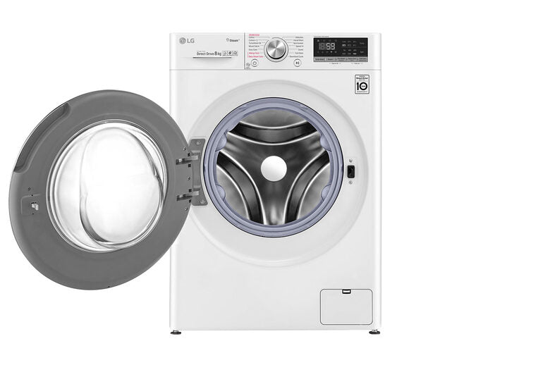 LG F4WV508S1E Lavatrice Intelligente AIDD 8kg Vapore TurboWash 1400 Giri/min Carica frontale Classe C
