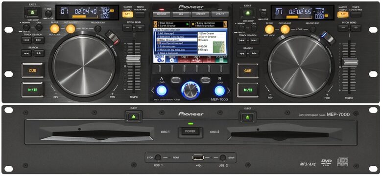 Pioneer MEP-7000 mixer audio 4 - 20000 Hz