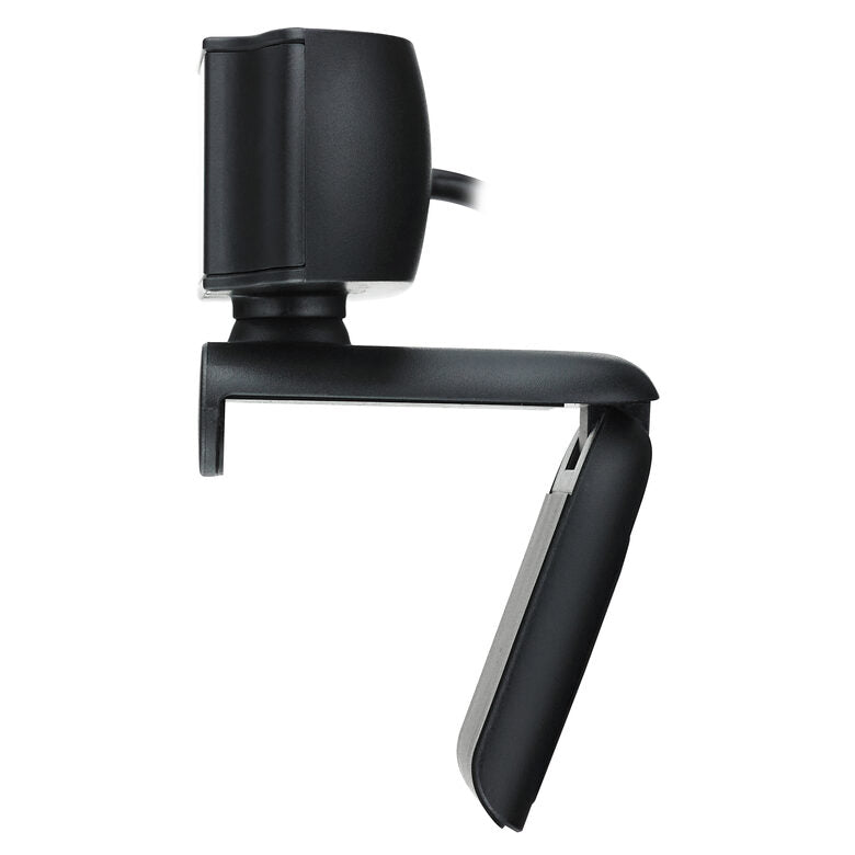 Rapoo XW170 Webcam HD 720p USB 2.0 con Microfono Integrato e Campo Visivo 80° Nera