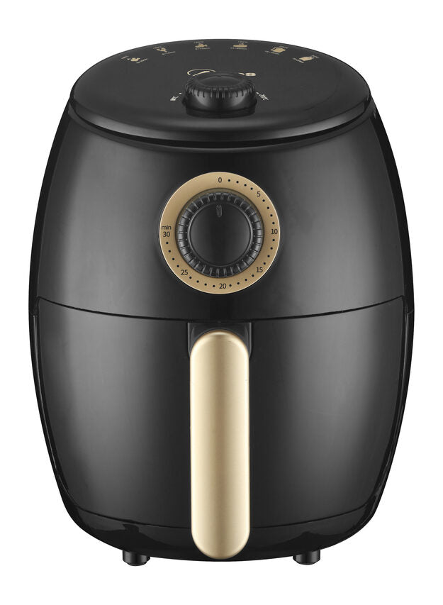 Ardes Eldorada Mini Singolo 2 L Indipendente 1000 W Friggitrice ad aria calda Nero