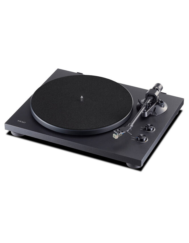 TEAC TN-280BT-A3/B piatto audio Giradischi con trasmissione a cinghia Nero
