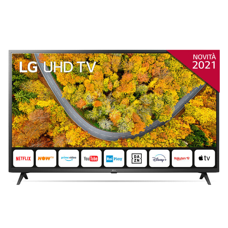 LG 65UP75006LF 65" Smart TV 4K Ultra HD Wi-Fi Processore Quad Core 4K AI Sound