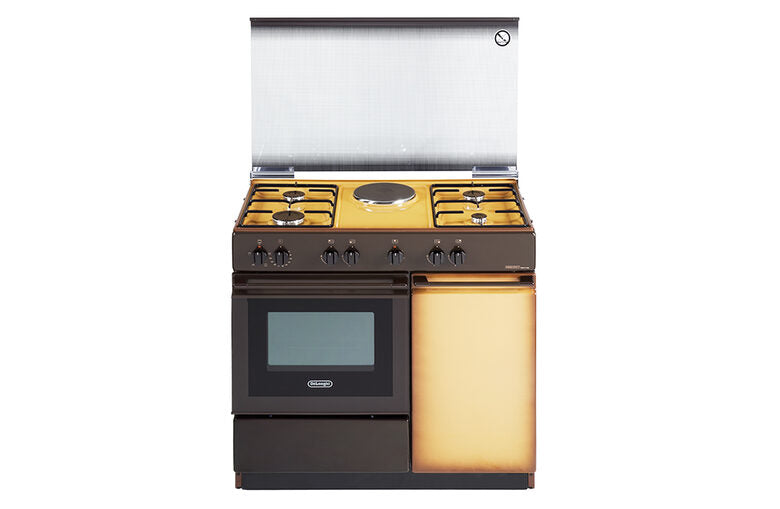 De’Longhi SEK 8541 N ED cucina Piano cottura Ceramica Marrone, Giallo A