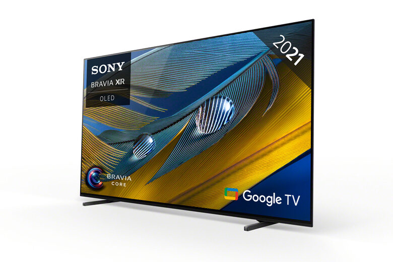 Sony BRAVIA XR-55A80J - Smart TV OLED 55 pollici, 4K ultra HD, HDR, con Google TV, Perfect for PlayStation™ 5 (Nero, Modello 2021)