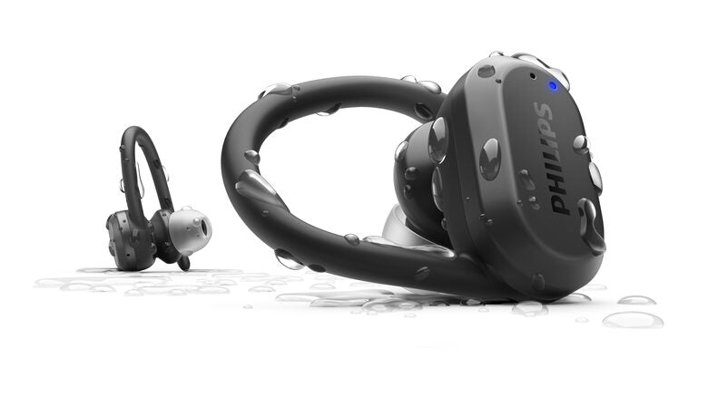 Philips 7600 series TAA7306BK/00 cuffia e auricolare Wireless A clip, In-ear Sport Bluetooth Nero