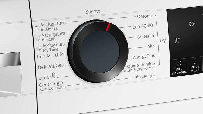 Bosch Serie 6 WNA14449IT lavasciuga Libera installazione Caricamento frontale Bianco E