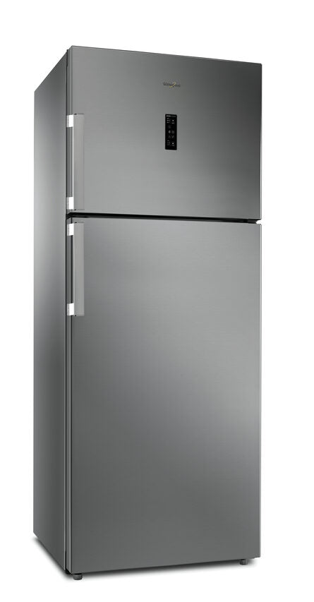 Whirlpool WT70E 952 X frigorifero con congelatore Libera installazione 457 L E Acciaio inossidabile