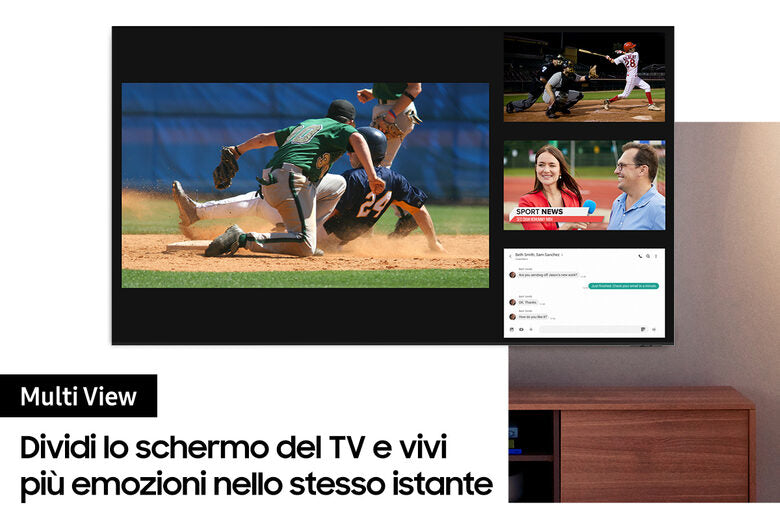 Samsung Series 8 TV Neo QLED 8K 85” QE85QN800A Smart TV Wi-Fi Stainless Steel 2021