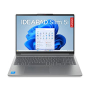 Lenovo IdeaPad Slim 5 16IMH10 Intel Core Ultra 5 135H Computer portatile 40,6 cm (16") WUXGA 16 GB DDR5-SDRAM 512 GB SSD Wi-Fi 6 (802.11ax) Windows 11 Home Italiano Grigio