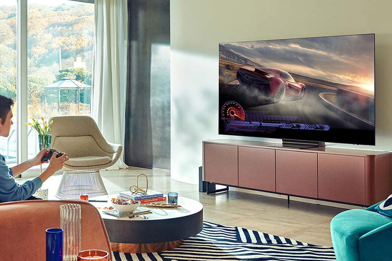 Samsung TV Neo QLED 4K 65” QE65QN95A Smart TV Wi-Fi Carbon Silver 2021