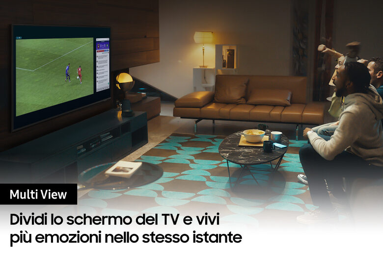 Samsung Series 6 TV QLED 4K 75” QE75Q60A Smart TV Wi-Fi Black 2021