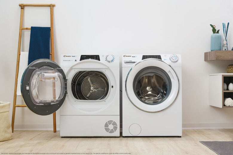 Candy RapidÓ ROE H9A2TCEX-S asciugatrice Libera installazione Caricamento frontale 9 kg A++ Bianco