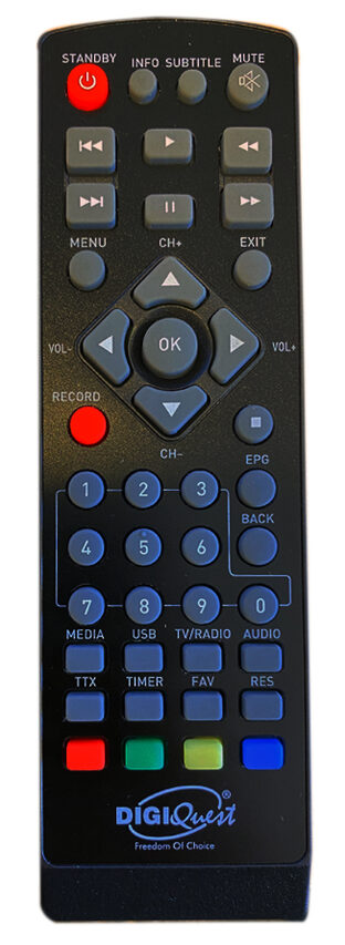 Digiquest MX5 Terrestre Full HD Nero