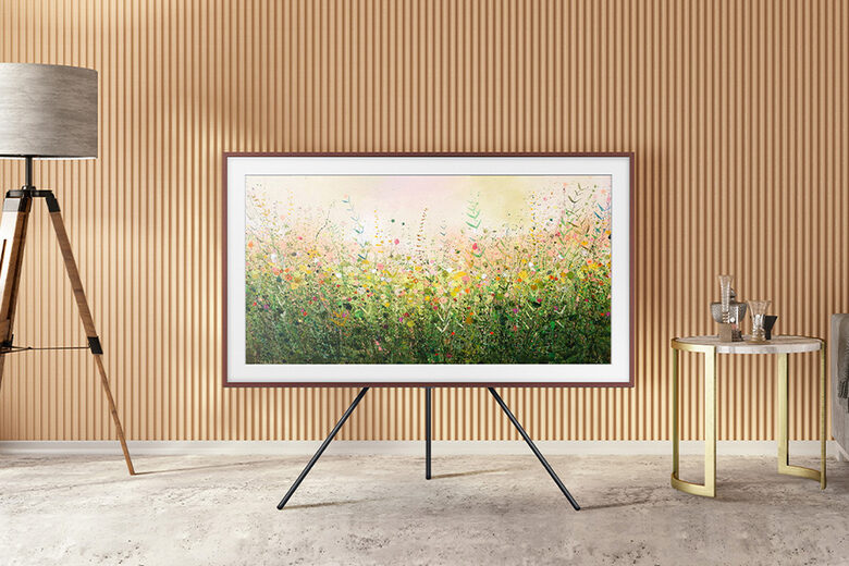 Samsung TV The Frame 4K 55” 55LS03A Smart TV Wi-Fi Black 2021