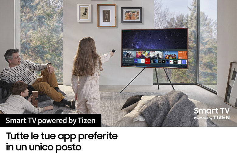 Samsung TV The Frame 4K 55” 55LS03A Smart TV Wi-Fi Black 2021