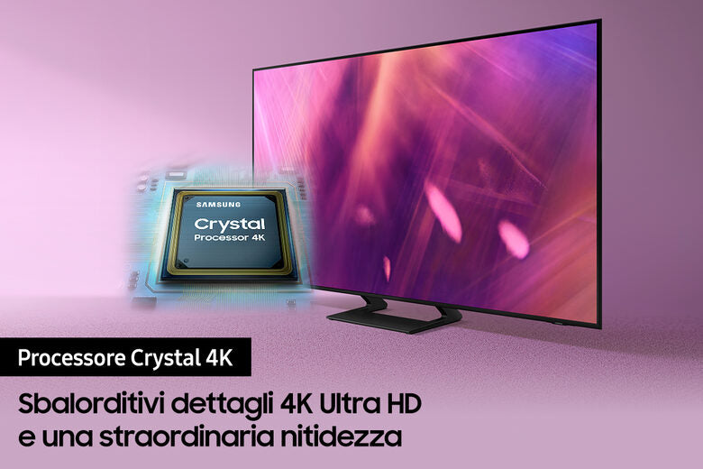 Samsung Series 9 TV Crystal UHD 4K 50” UE50AU9070 Smart TV Wi-Fi Black 2021
