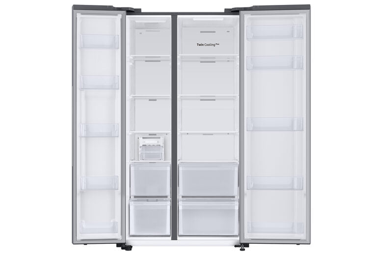 Samsung RS66A8101SL frigorifero side-by-side Incasso/libero E Acciaio inossidabile