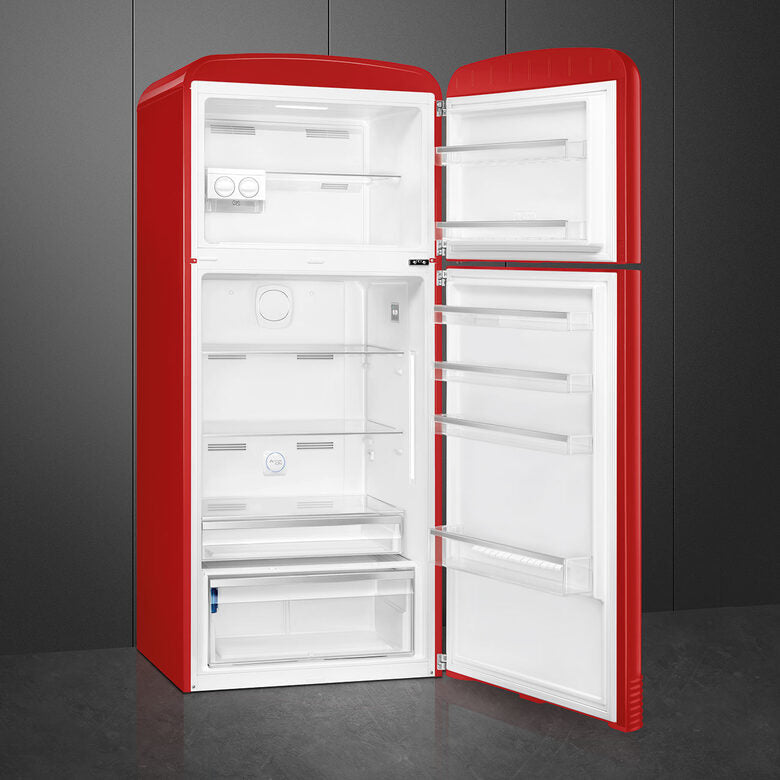 Smeg FAB50RRD5 frigorifero con congelatore Libera installazione 524 L E Rosso