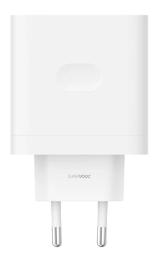 OPPO Supervooc Caricabatteria Smartphone, Universale Bianco AC Ricarica rapida Interno