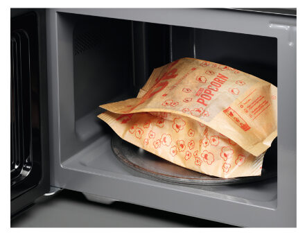 AEG MFB295DB Superficie piana Microonde combinato 900 W Acciaio