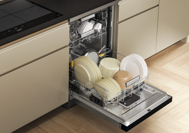 Whirlpool W7F HS51 X Lavastoviglie Libera installazione 15 coperti B