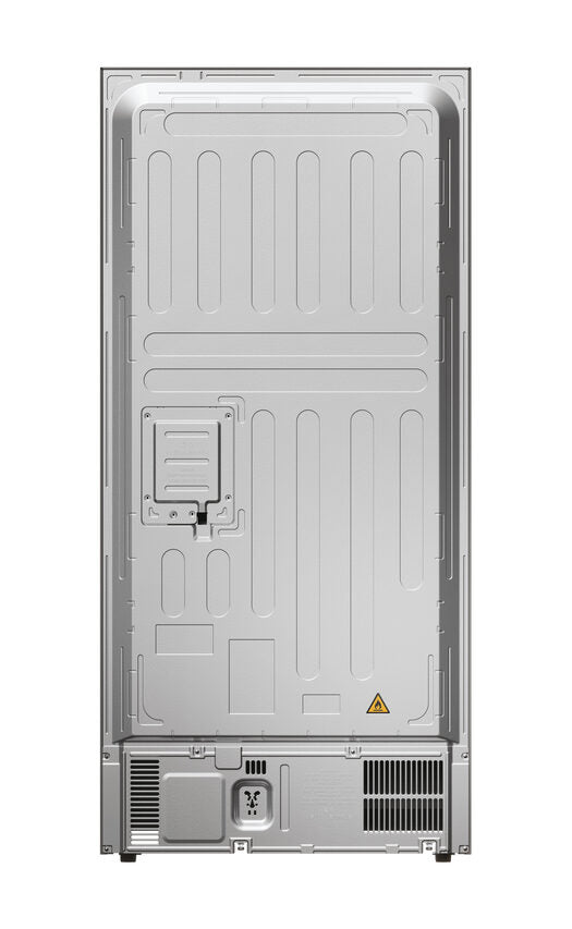 Haier HCR3818EWMM Libera installazione 463 L Platino, Acciaio inox