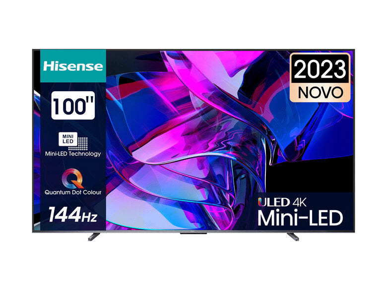 Hisense 100U7KQ TV 2,54 m (100") 4K Ultra HD Smart TV Wi-Fi Nero