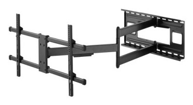 nuovaVideosuono 24LU092 Supporto TV a parete 2,03 m (80") Nero