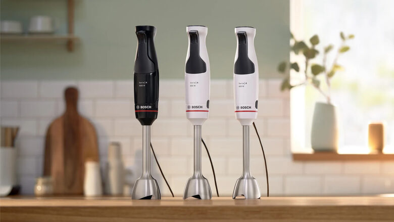 Bosch Serie 4 MSM4B621 frullatore 0,6 L Frullatore ad immersione 1000 W Antracite, Trasparente