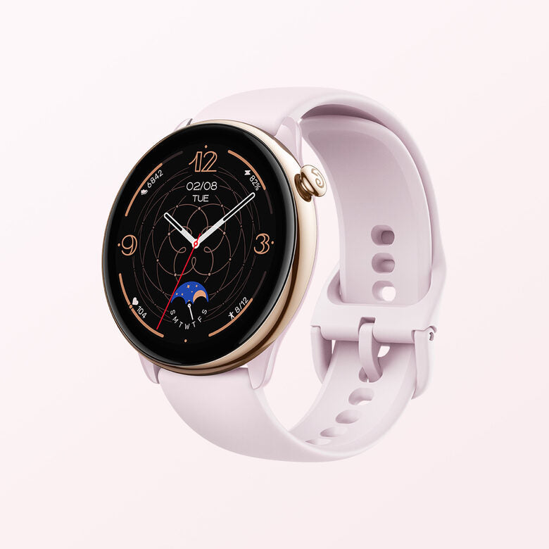 Amazfit GTR Mini 3,25 cm (1.28") AMOLED 42 mm Oro, Rosa GPS (satellitare)