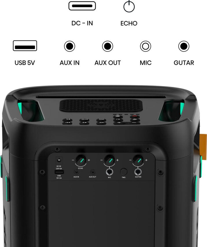 Hisense Partystorm 1 Cassa Portatile Bluetooth Con Effetti Luce 300 W Nero