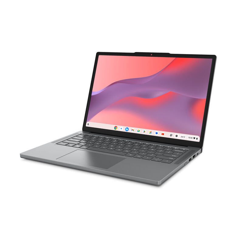Lenovo Notebook Chromebook Display 14.0'' WUXGA (1920x1200) Processore INTEL N150 Memoria RAM 8GB Memoria SSD 128GB Scheda grafica Integrata Sistema Operativo CHROME OS  LUNA_GREY  Caricatore NON incluso