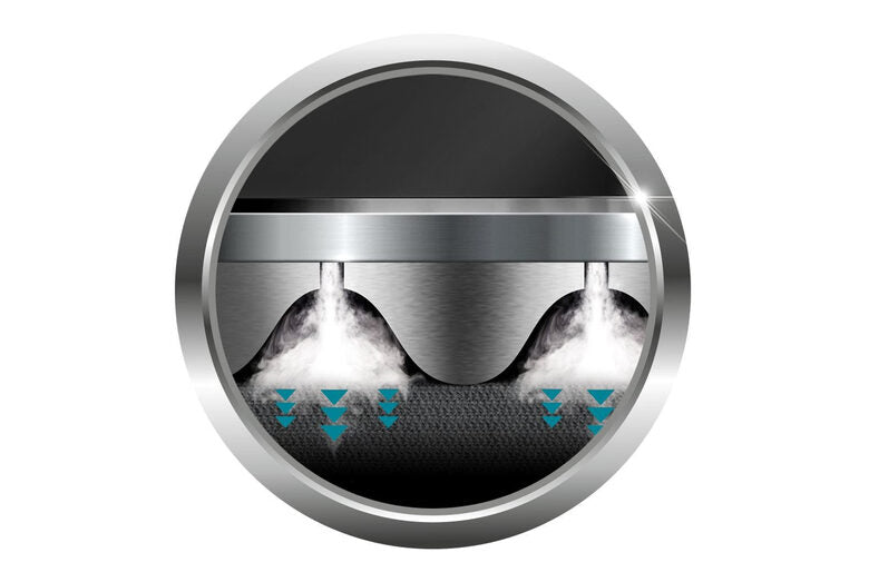 Imetec Onda sistema stirante con piastra a onde brevettata, 2400 W