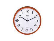 Trevi OM 3302 S Orologio da parete in quarzo Cerchio Rosso, Bianco